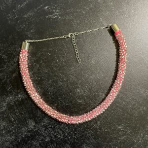 Hot Pink Rope Necklace